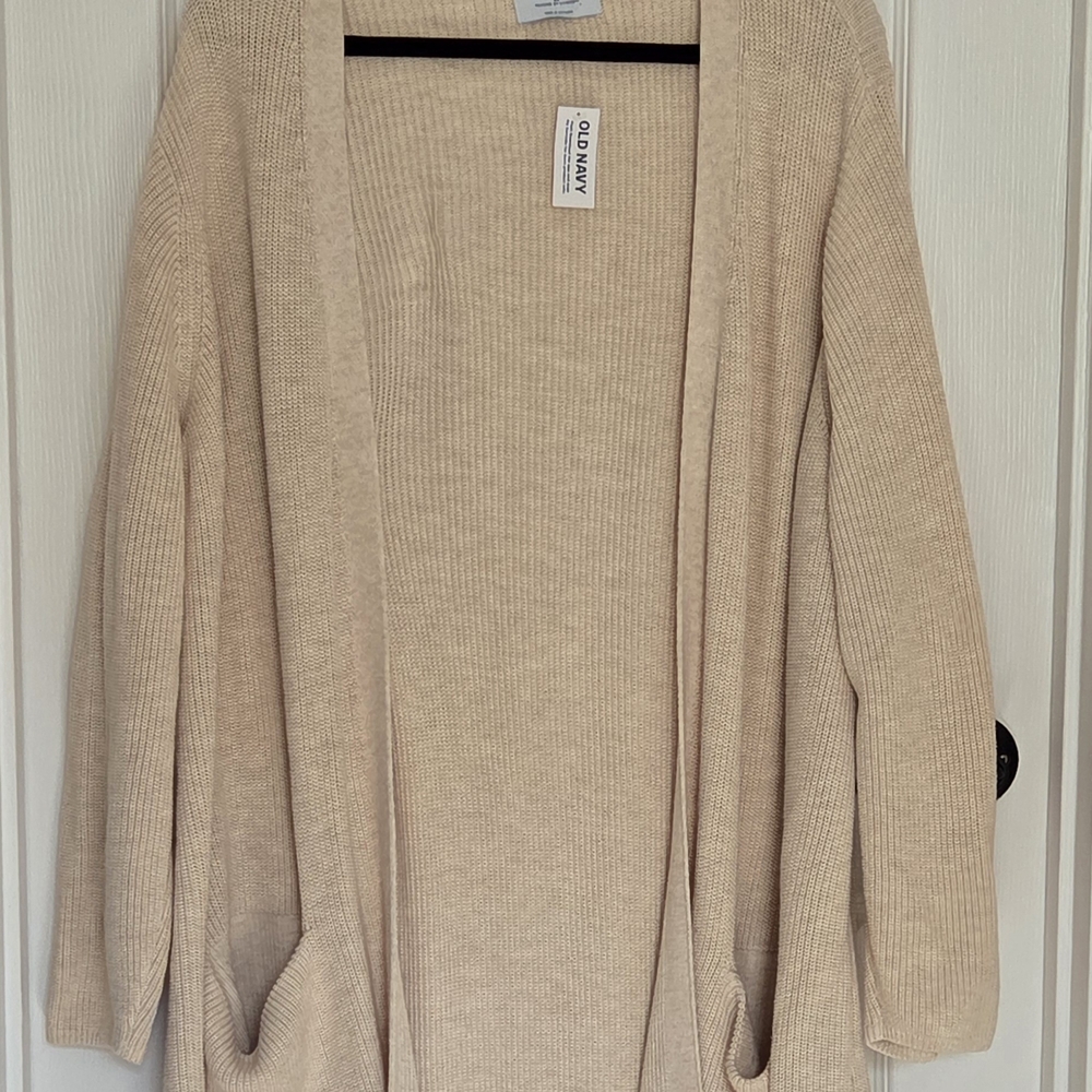 Old Navy Women's Beige Cardigan